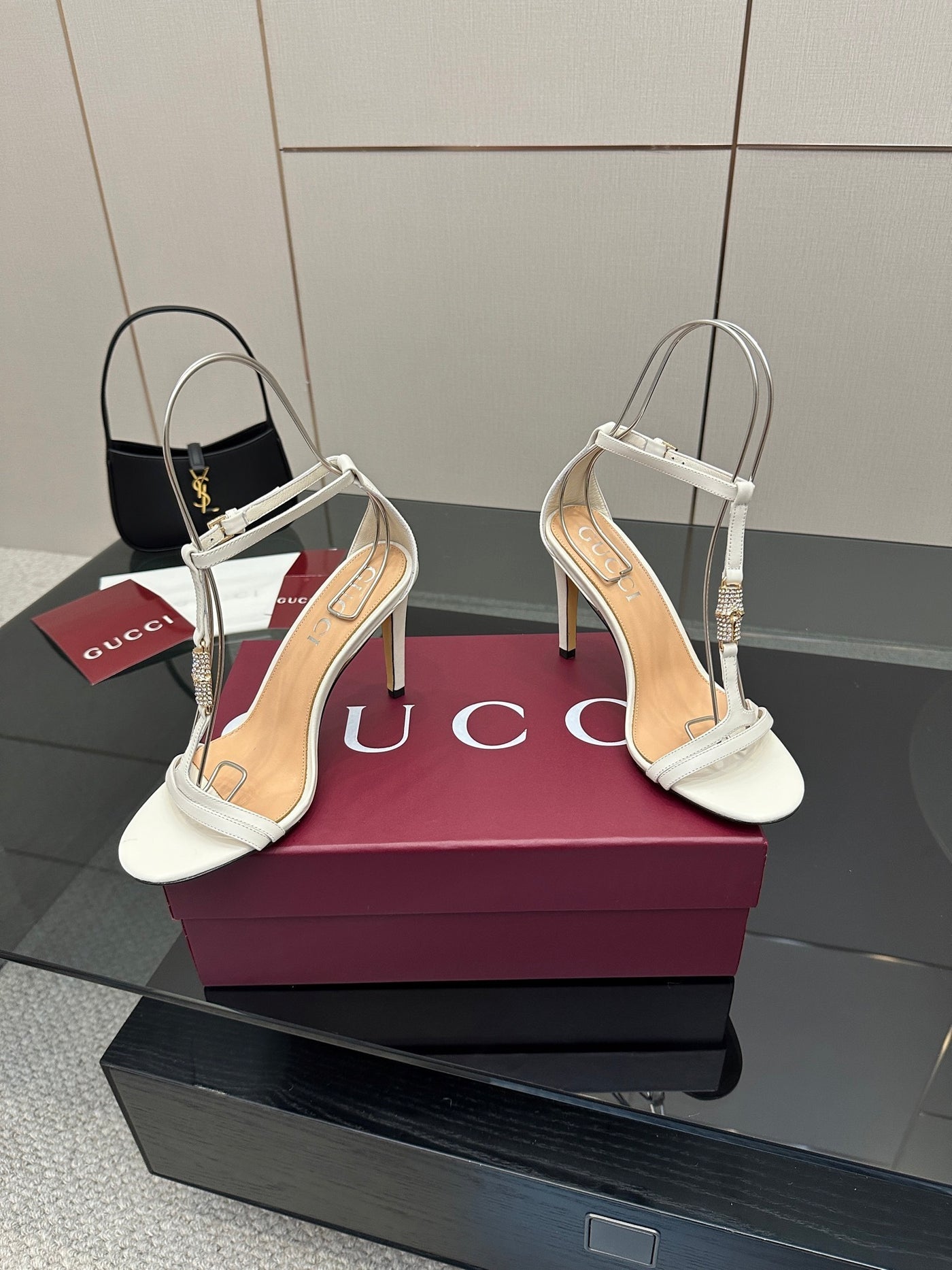 Gucci Heels White