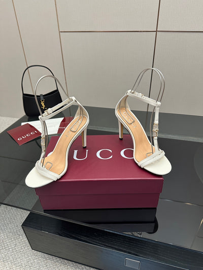 Gucci Heels White