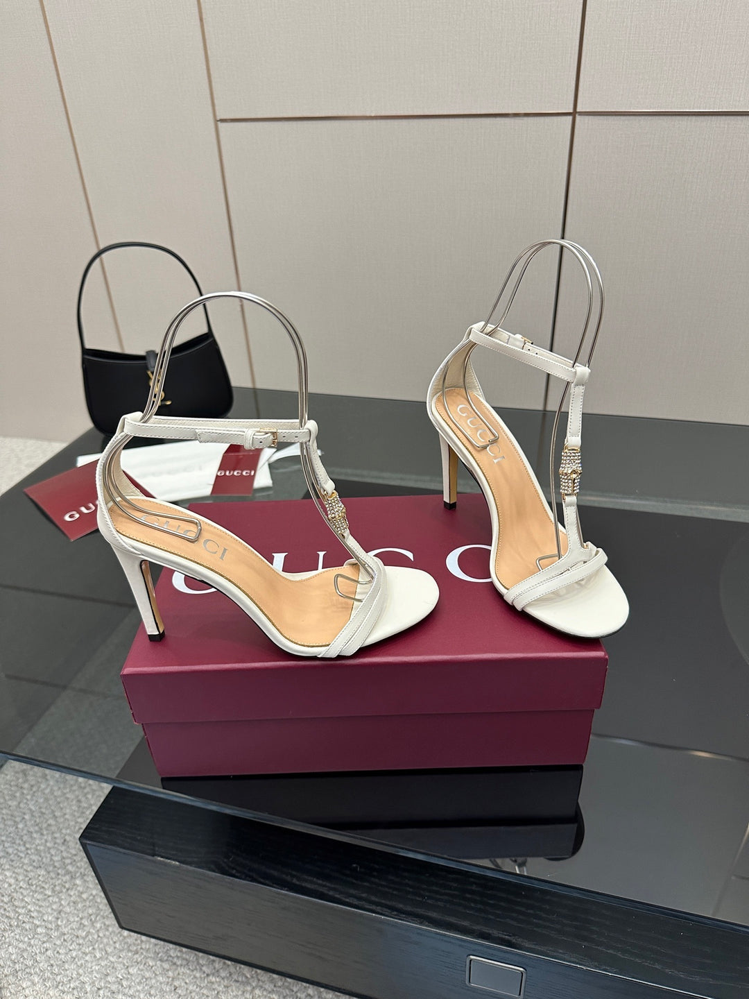 Gucci Heels White