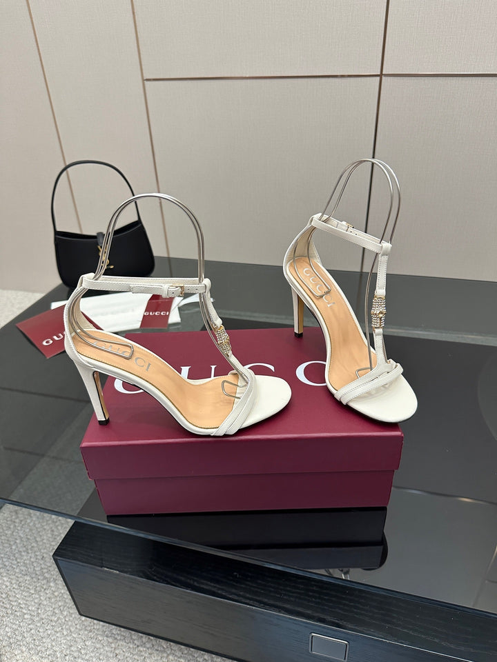 Gucci Heels White