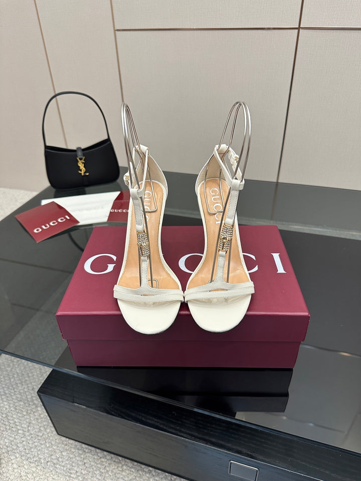 Gucci Heels White