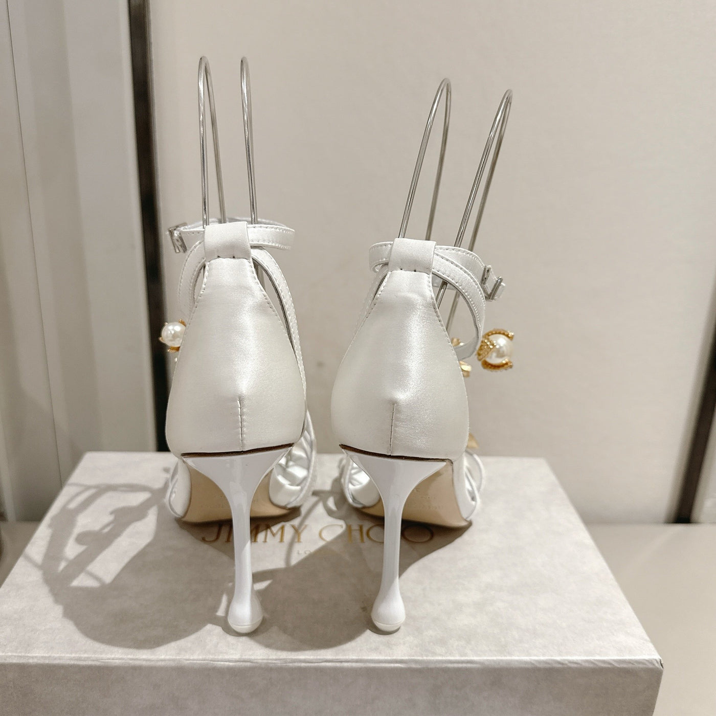 Jimmy Choo Heel White