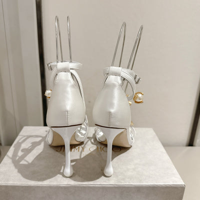 Jimmy Choo Heel White