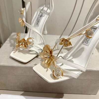 Jimmy Choo Heel White