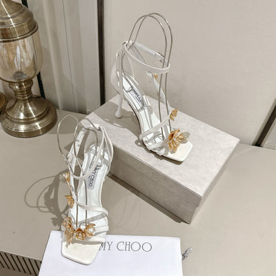 Jimmy Choo Heel White