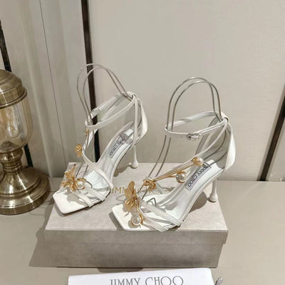 Jimmy Choo Heel White