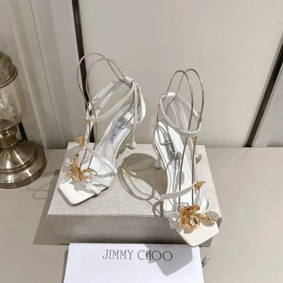 Jimmy Choo Heel White
