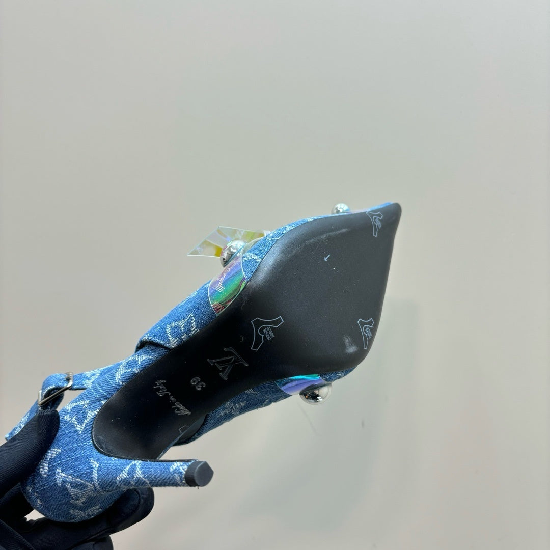 Louis Vuittoun Heels Blue