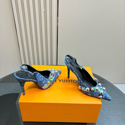Louis Vuittoun Heels Blue