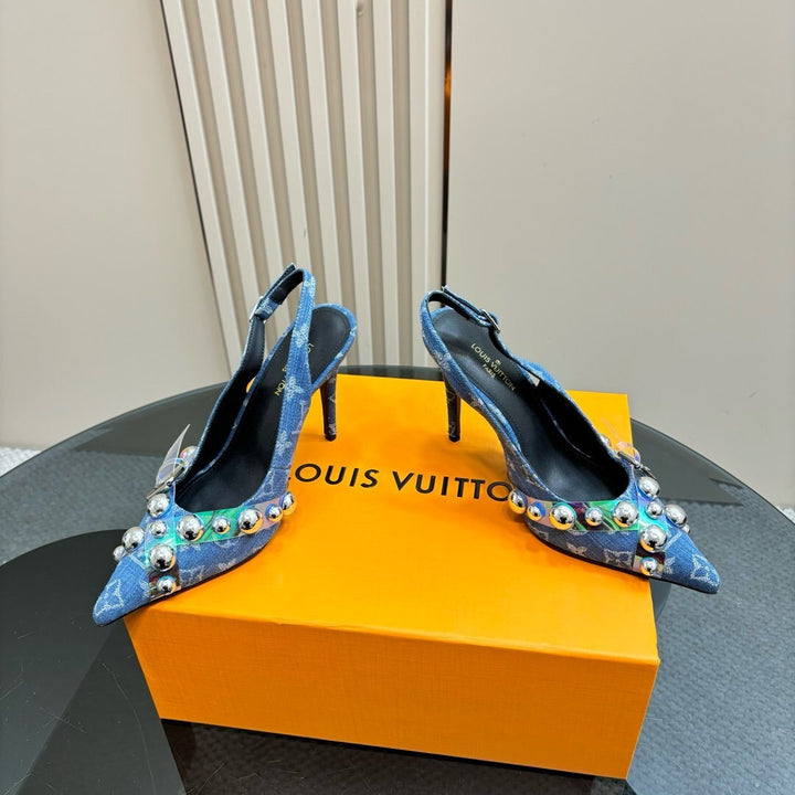 Louis Vuittoun Heels Blue