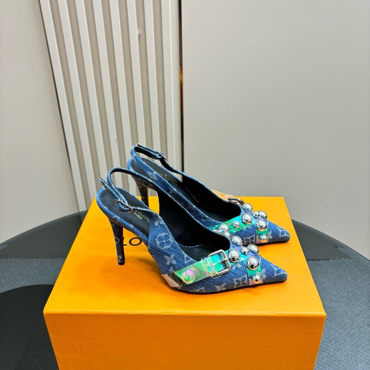 Louis Vuittoun Heels Blue