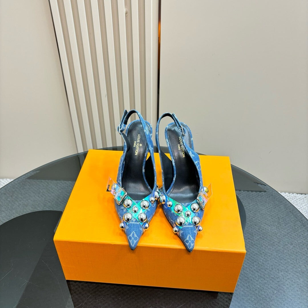 Louis Vuittoun Heels Blue