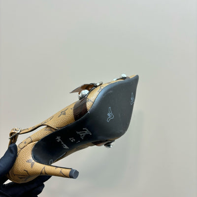 Louis Vuitton Heels Brown