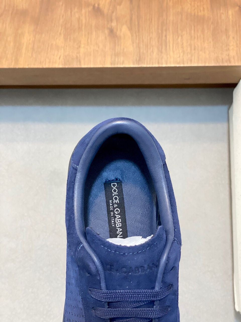 Dolce & Gabana Blue Sneakers